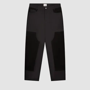 Arte Antwerp pantalon NYLON/WOOL COMBO PANTS Black