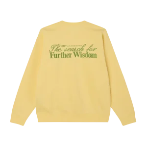 FURTHER WISDOM CREW Pale Banana