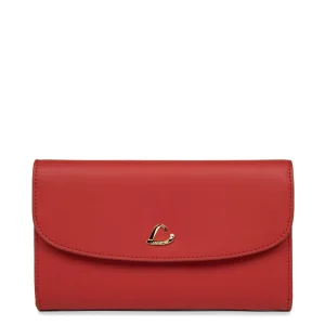 Portefeuille/Compagnon Lancaster 123-23 City Philos Rouge