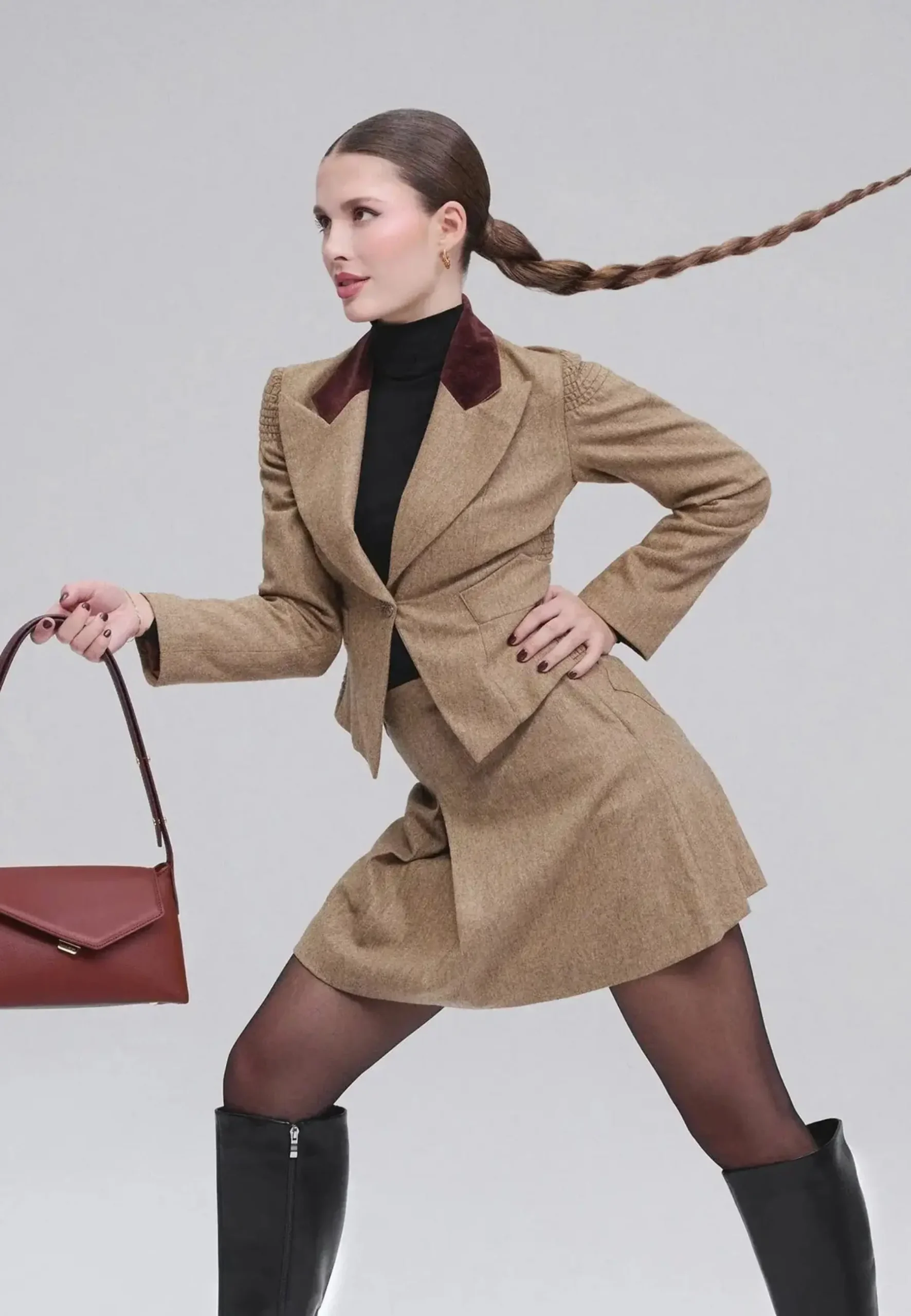 Lancaster Besace Zoé 2.0 480-012 Bordeaux – Image 3