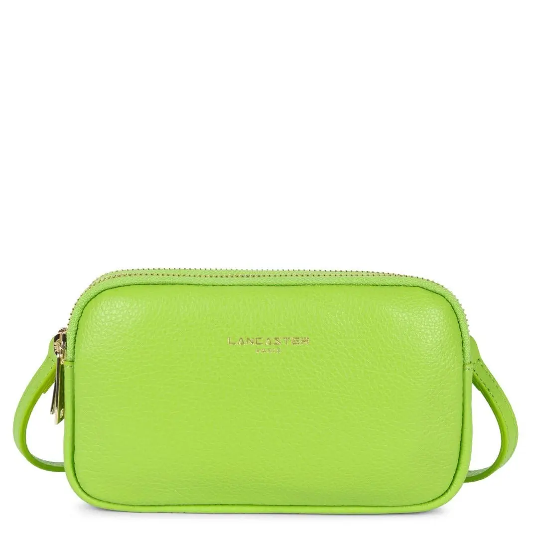 Double pochette Zippé Dune Lancaster 129-30 Pomme