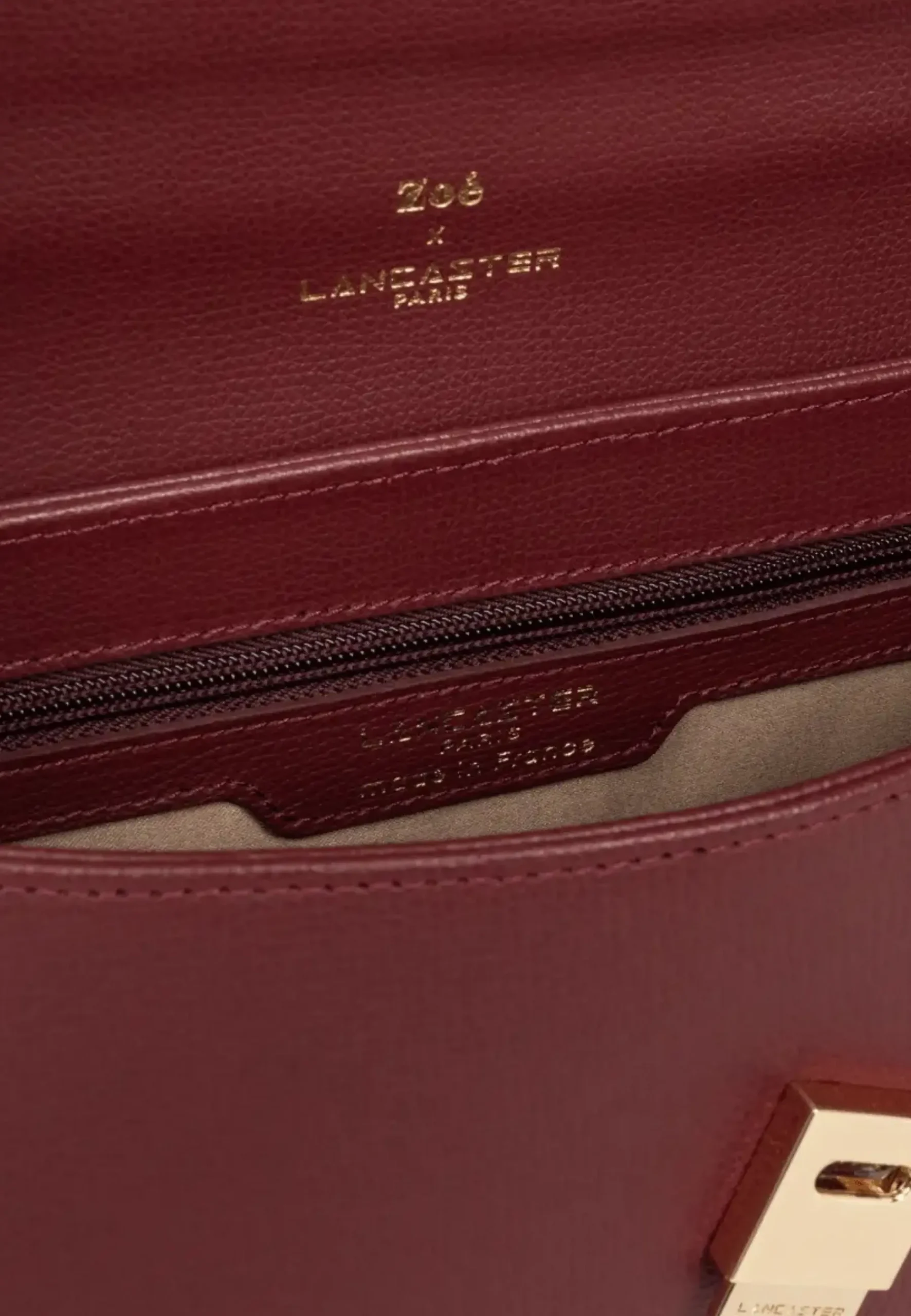 Lancaster Besace Zoé 2.0 480-012 Bordeaux – Image 8