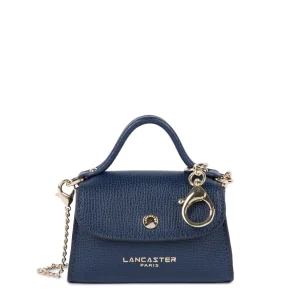 Lancaster Porte-monnaie A rabat avec pression Sierra PM 138-010 Bleu Foncé