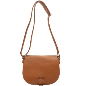 Sac porté croisé à rabat F7535 Flora & Co Camel