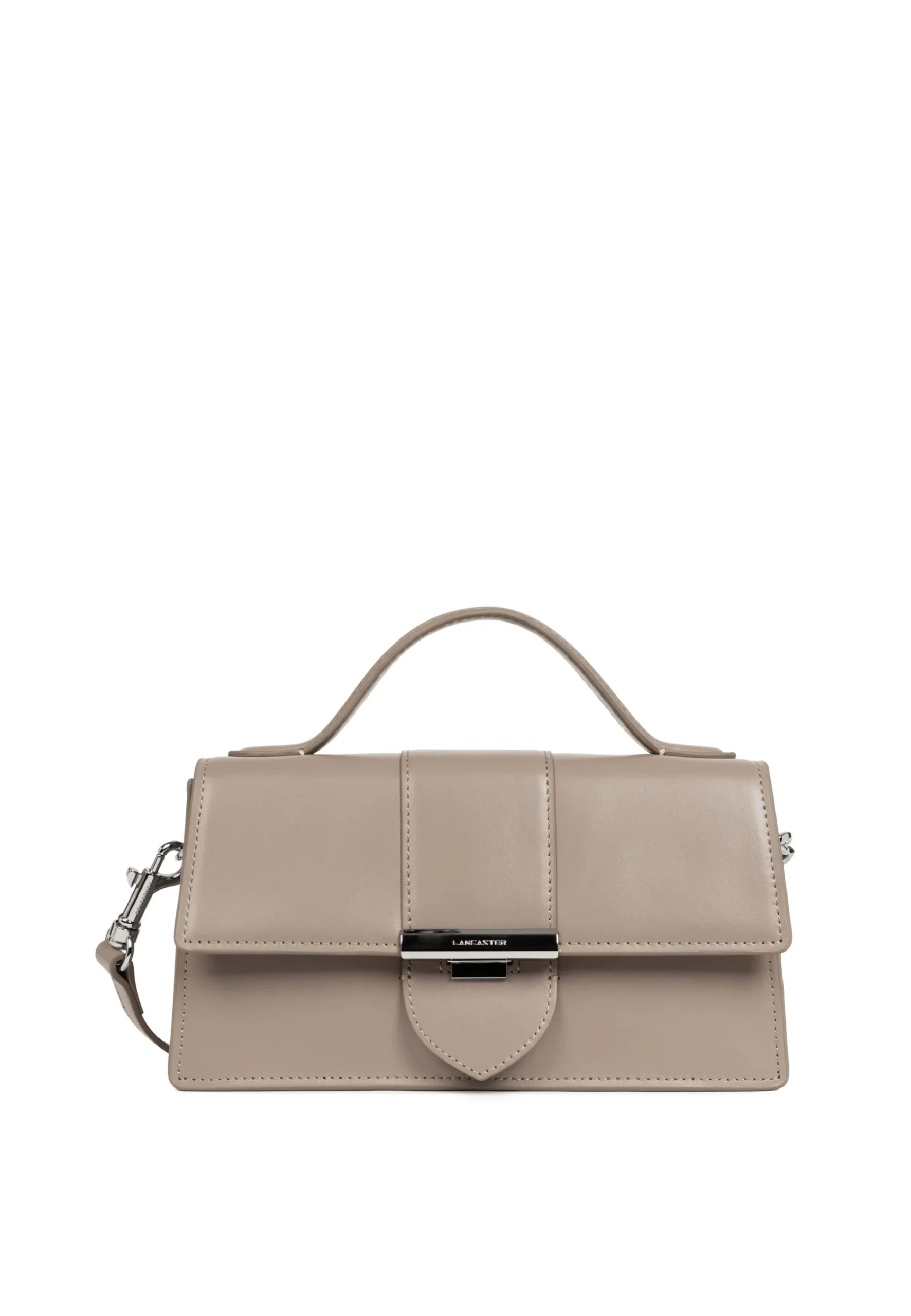 Lancaster Sac à main A rabat avec fermoir M Paris Ily 531-010 Galet Fonce – Image 2