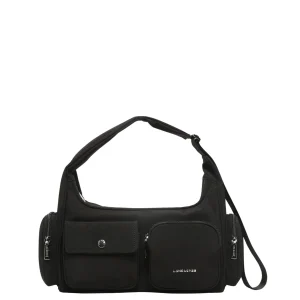 Lancaster Sac besace Zippé Basic Pocket 510-92 Noir