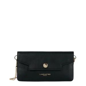 Lancaster Paris 172-32 Pochette A rabat avec pression S Mademoiselle Grace Noir