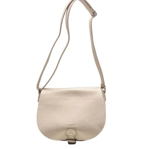 Sac porté croisé à rabat F7535 Flora & Co Taupe Metal