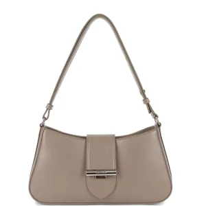 Lancaster Sac besace Zippé M Paris Ily 531-041 Galet Fonce