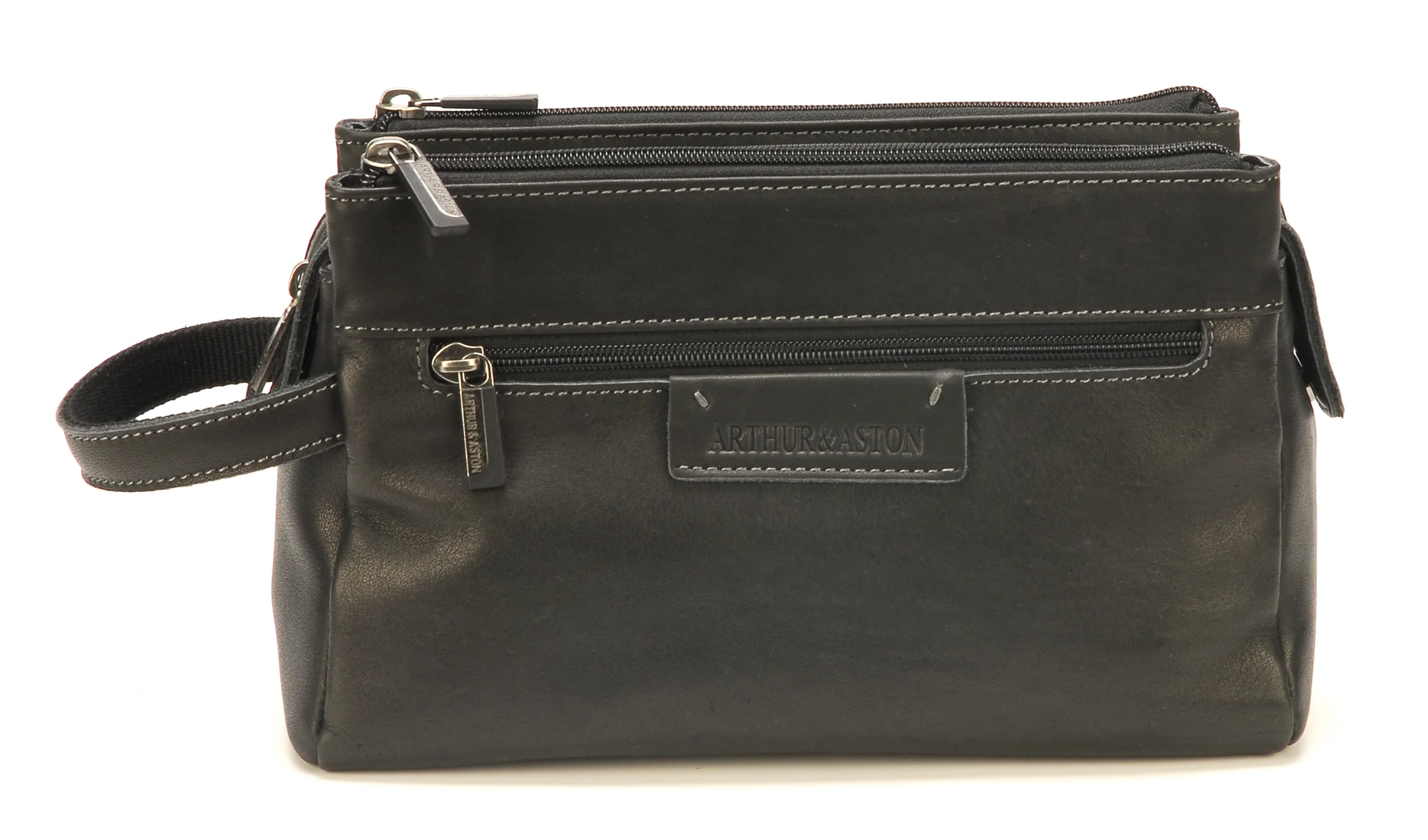 Arthur & Aston Trousse de Toilette Homme 2028-21 Noir
