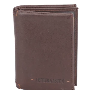 Arthur & Aston Portefeuilles Mixte, Homme, Femme 2028-799 Chataigne