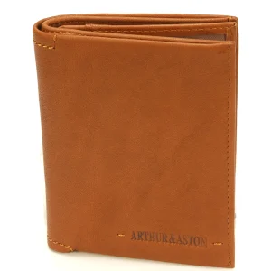 Arthur & Aston Portefeuilles Mixte, Homme, Femme 2028-800 Cognac