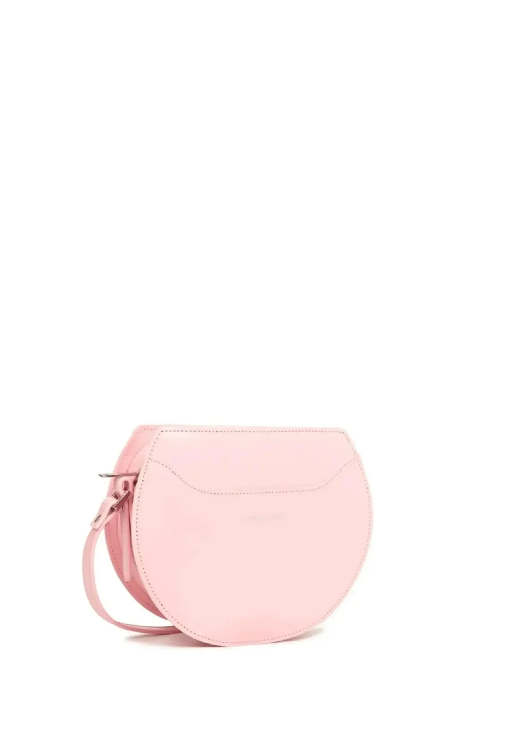 Sac demi lune Zippé Suave Lune Lancaster 433-32 Rose Fumé – Image 3