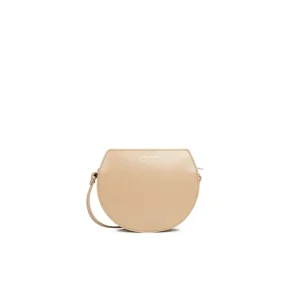 Sac demi lune Zippé Suave Lune Lancaster 433-32 Beige Foncé