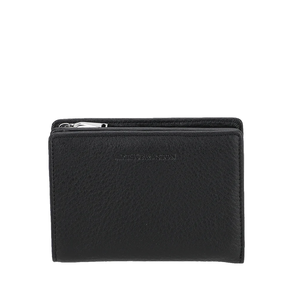 Arthur & Aston Porte Cartes Mixte, Homme, Femme 2528-152 Noir