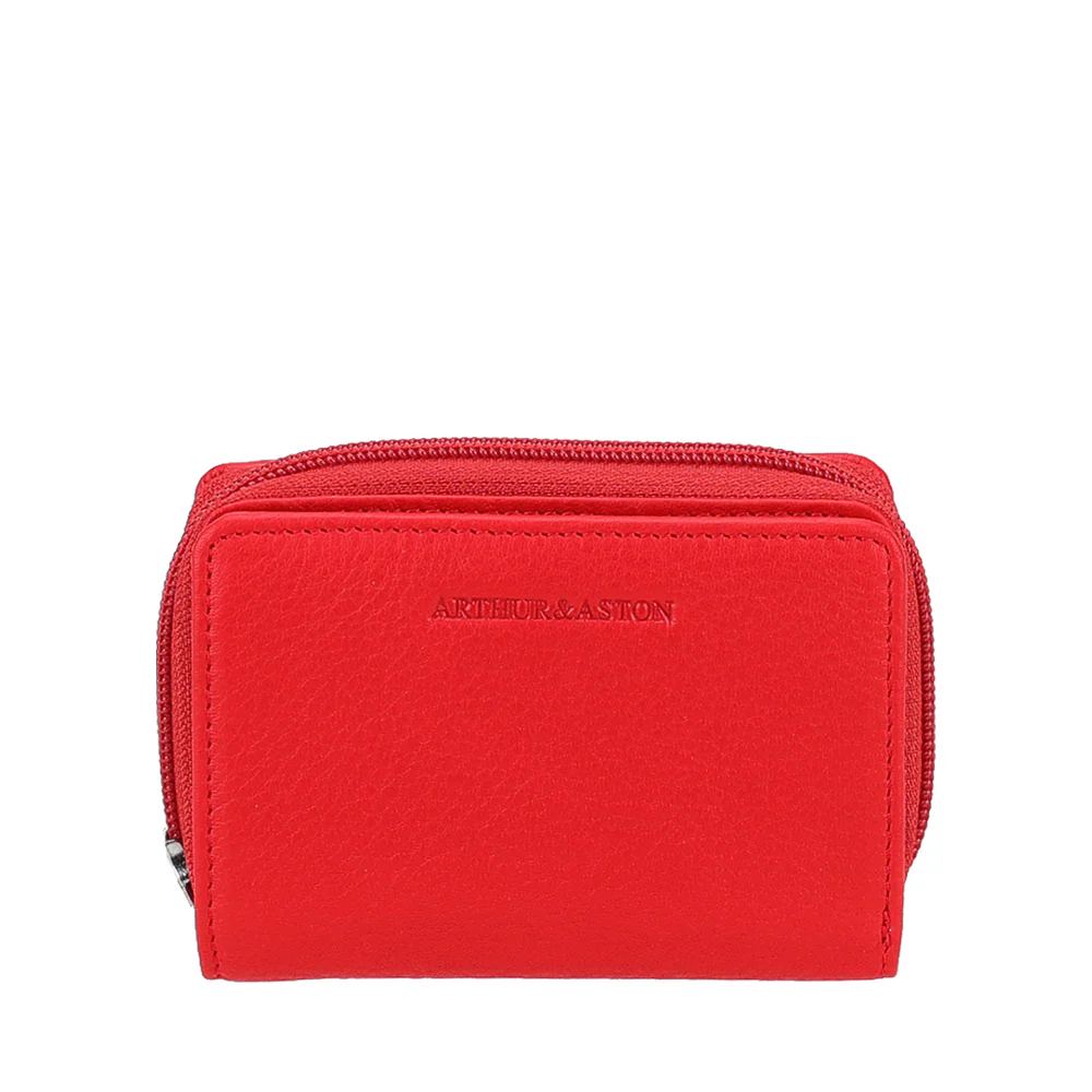 Arthur & Aston Porte Cartes Mixte, Homme, Femme 2528-161 Rouge