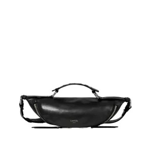 Sac Bandoulière S Lancel Origami A12527UXTU Noir/Argent