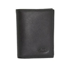 Portefeuille européen cuir de vachette Francinel 37944 Noir