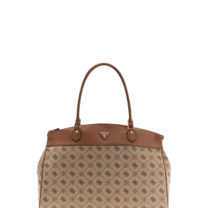 Guess Sac Bandoulière Melinda Logo Deluxe Latte Logo LP9902903