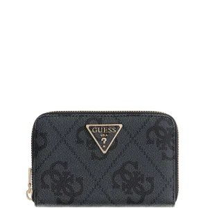 Guess Compagnon / Portefeuille Laurel Ii Slg Med Zi Coal Logo SO745914