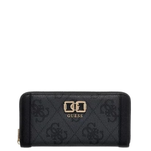 Guess Compagnon / Portefeuille Karnilla Logo Slg Lr Coal Logo OS9901146