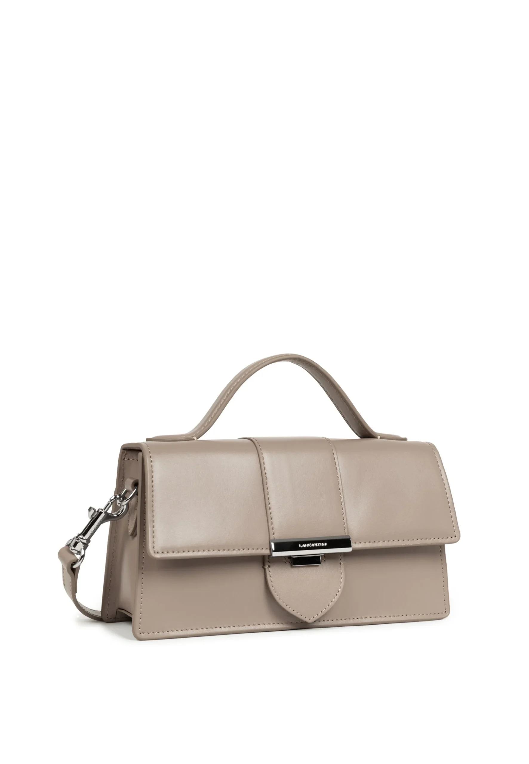 Lancaster Sac à main A rabat avec fermoir M Paris Ily 531-010 Galet Fonce – Image 3