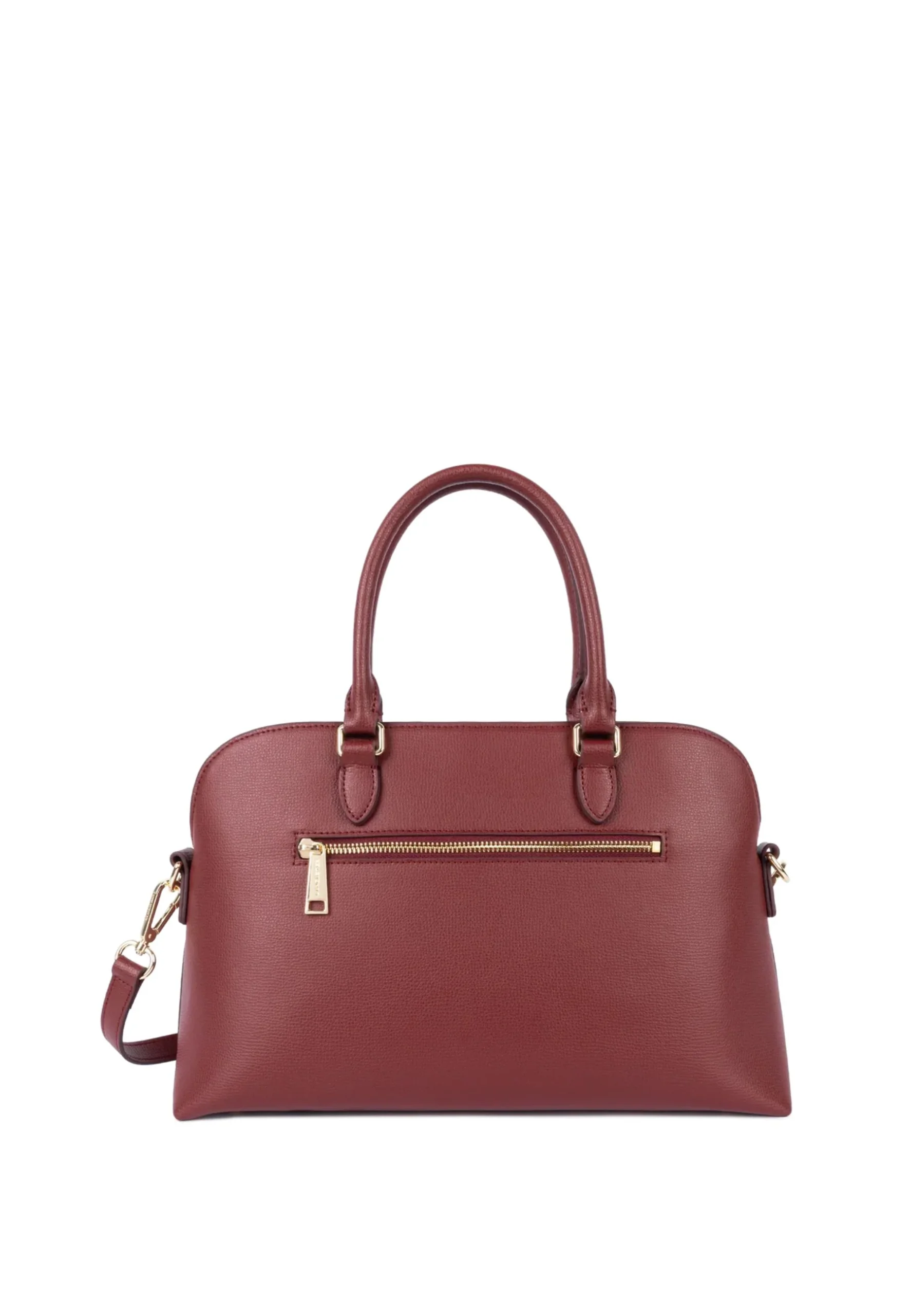 Lancaster Sac demi lune Zippé Sierra Jia 538-007 Bordeaux – Image 4