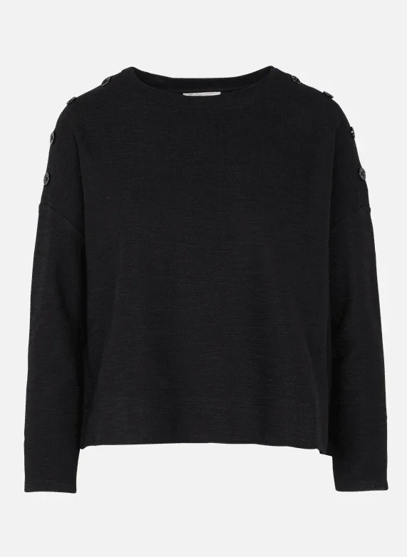 AUSTIN S/S TEE Black – Image 4