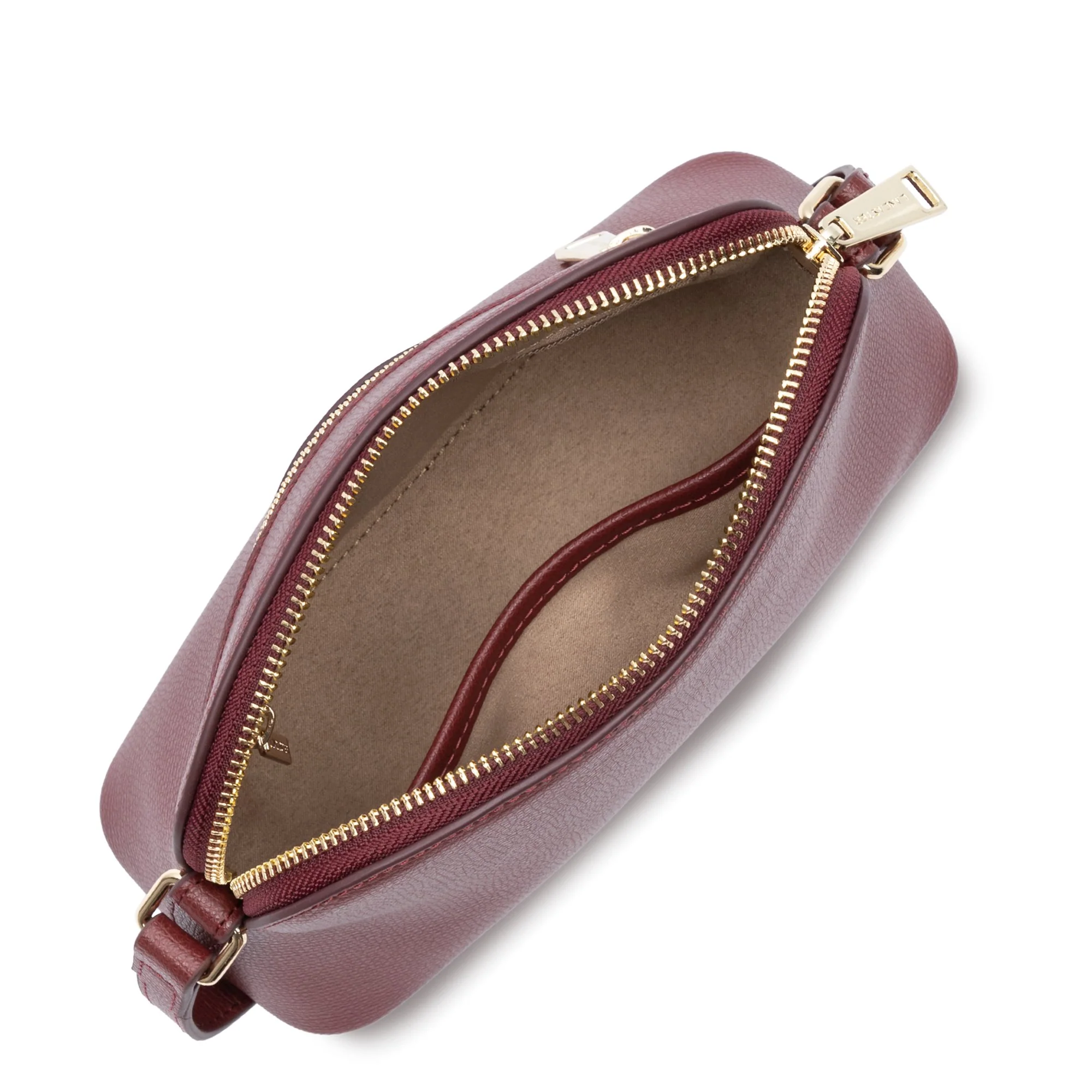 Lancaster Sac demi lune Zippé S Sierra Jia 538-005 Bordeaux – Image 5
