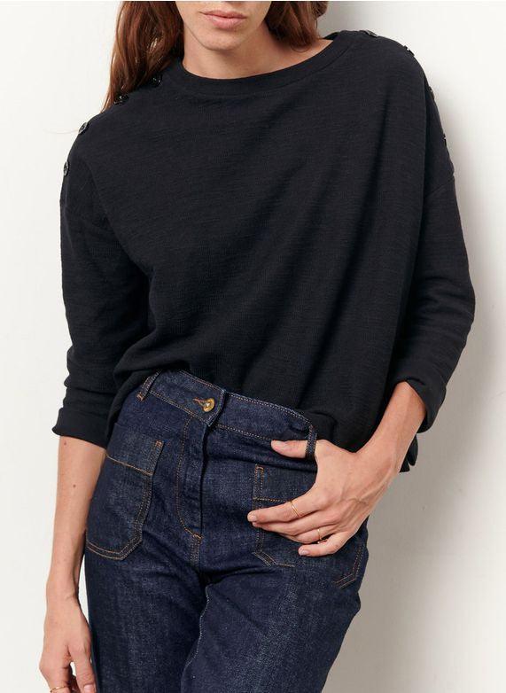 AUSTIN S/S TEE Black