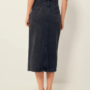 AMADEO MID LENG. SKIRT Graffit