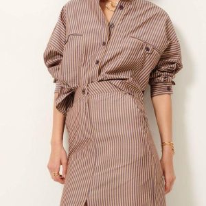 OREGIA BLOUSE COURTE INKY