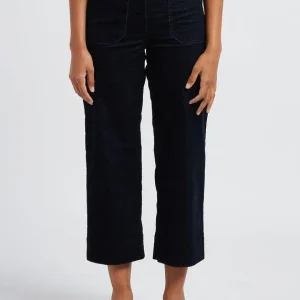 HUDVELVET PANTALON Navy