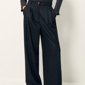 EMILIO PANTALON DROIT StoneBlack