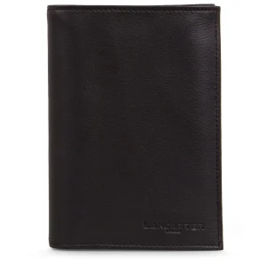 Portefeuille Lancaster cuir de vachette 128-13 Noir