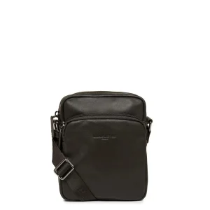 Sacoche Lancaster cuir vachette 320-10 SOFT VINTAGE Marron