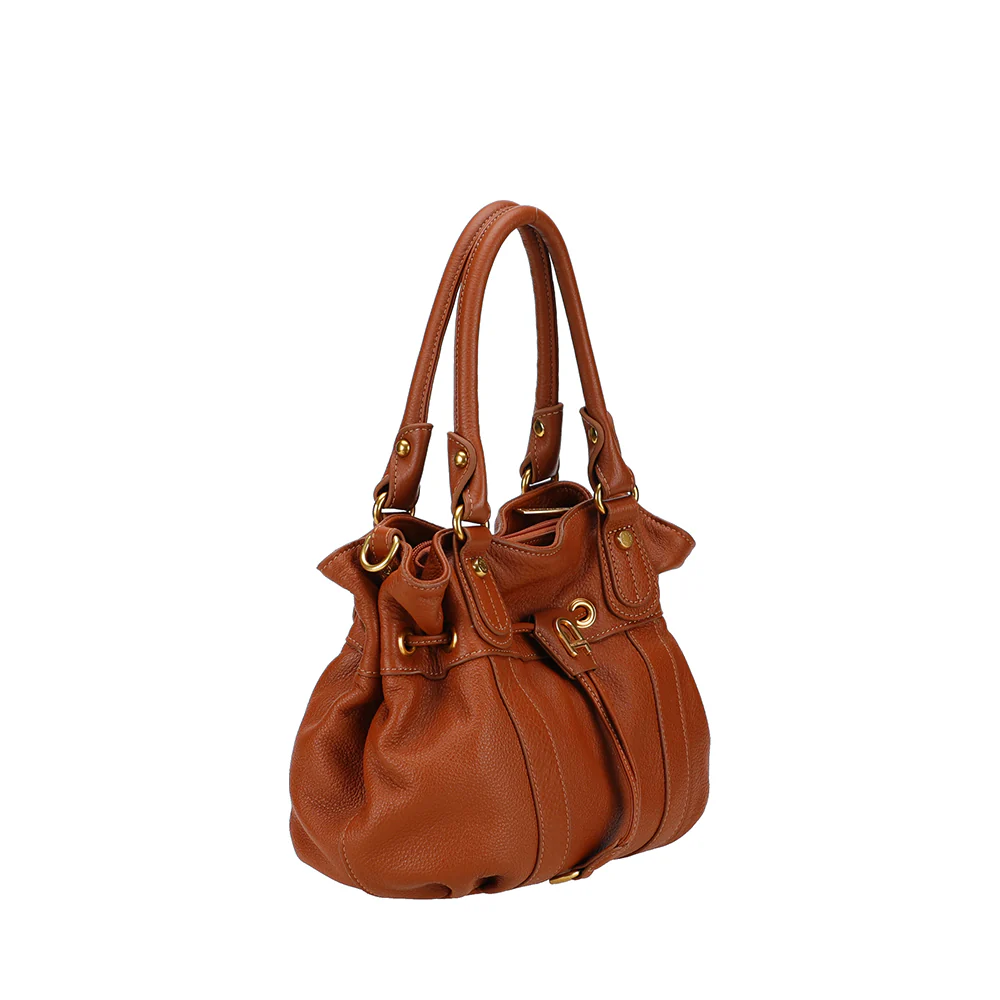 Arthur & Aston Sac Bandoulière Femme A203-07 Cognac – Image 5