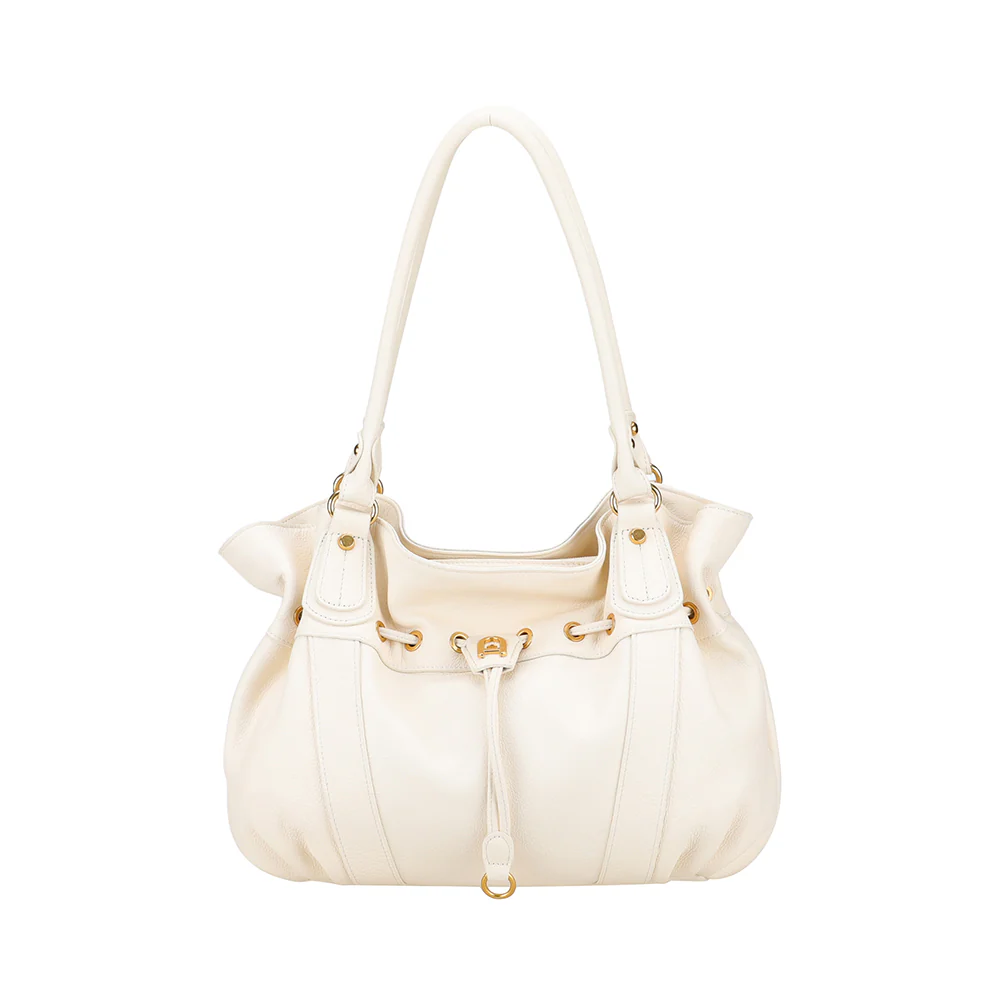 Arthur & Aston Sac Bandoulière Femme A203E-08 Blanc Cassé – Image 2