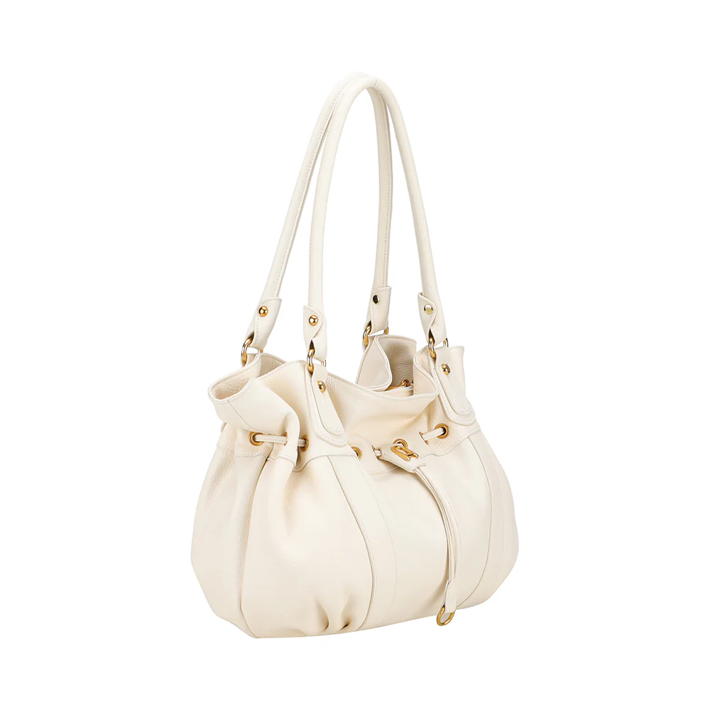 Arthur & Aston Sac Bandoulière Femme A203E-08 Blanc Cassé – Image 5