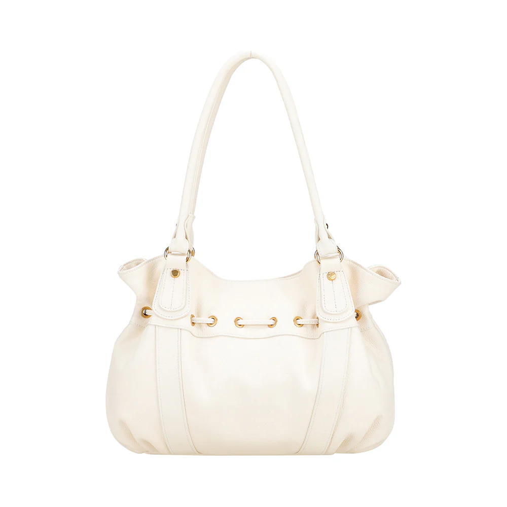 Arthur & Aston Sac Bandoulière Femme A203E-08 Blanc Cassé – Image 4