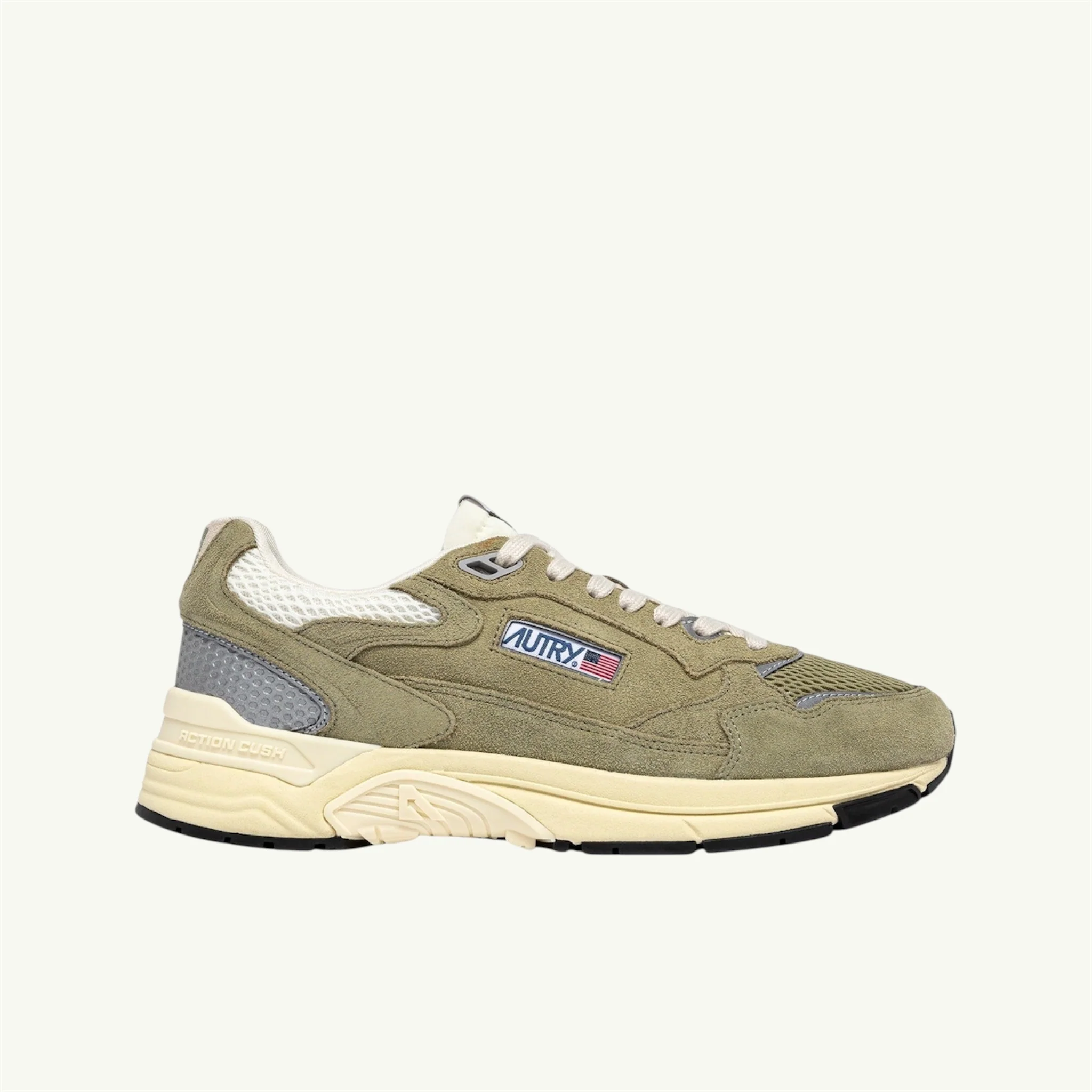 AUTRY HYPERWAY EN MESH ET EN DAIM GREYGN ET ARGENT – Image 2