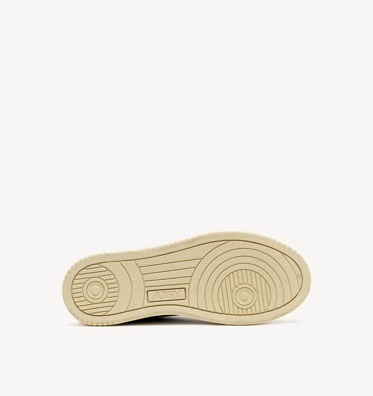 AUTRY MEDALIST BASSE EN CUIR BLANC ET NOIR ET DAIM BEIGE – Image 5