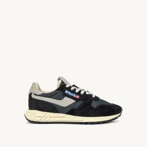 AUTRY REELWIND LOW EN NYLON ET DAIM NOIR