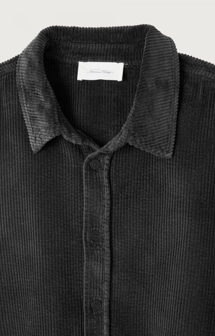 American Vintage CHEMISE HOMME PADOW CARBONE VINTAGE – Image 3