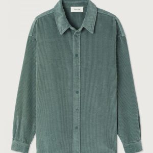 American Vintage CHEMISE HOMME PADOW PIN VINTAGE