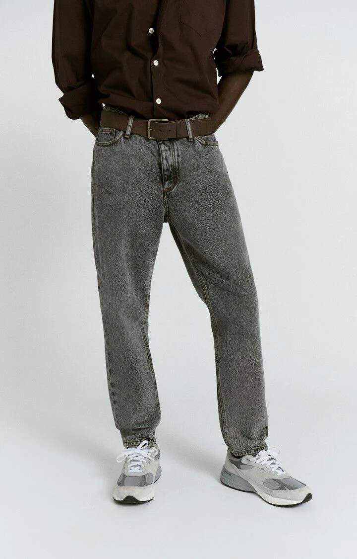 American Vintage JEAN CARROT HOMME YOPDAY SALT AND PEPPER