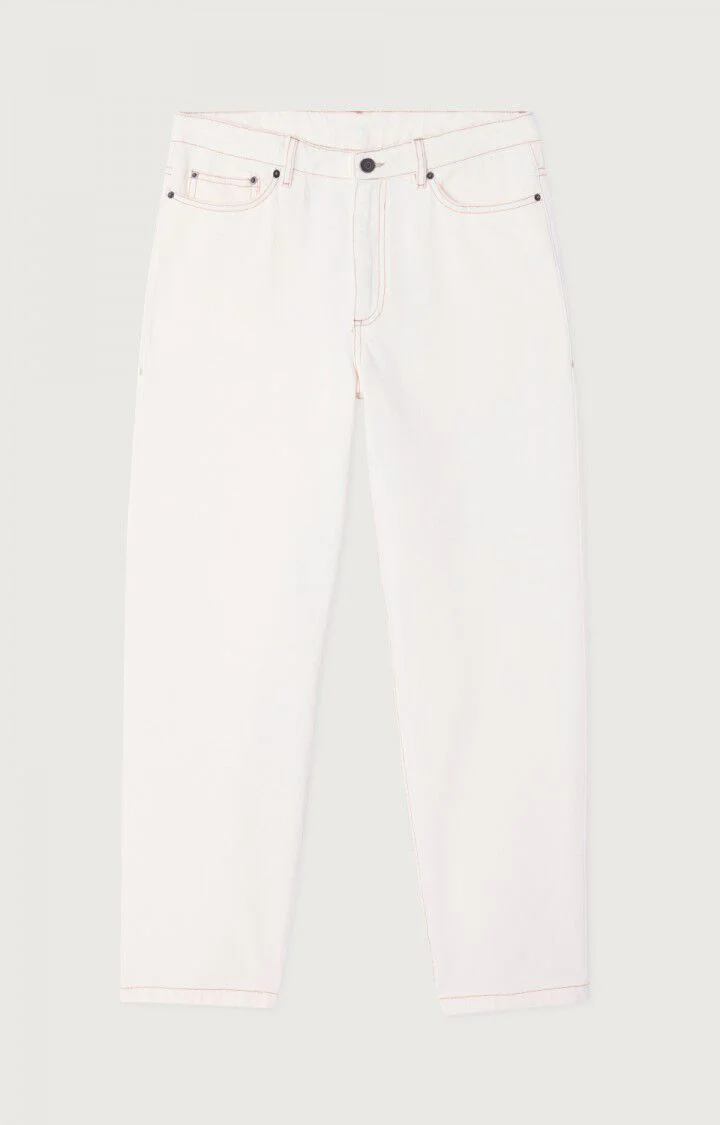 American Vintage JEAN DROIT HOMME JOZASTREET OFF WHITE – Image 4