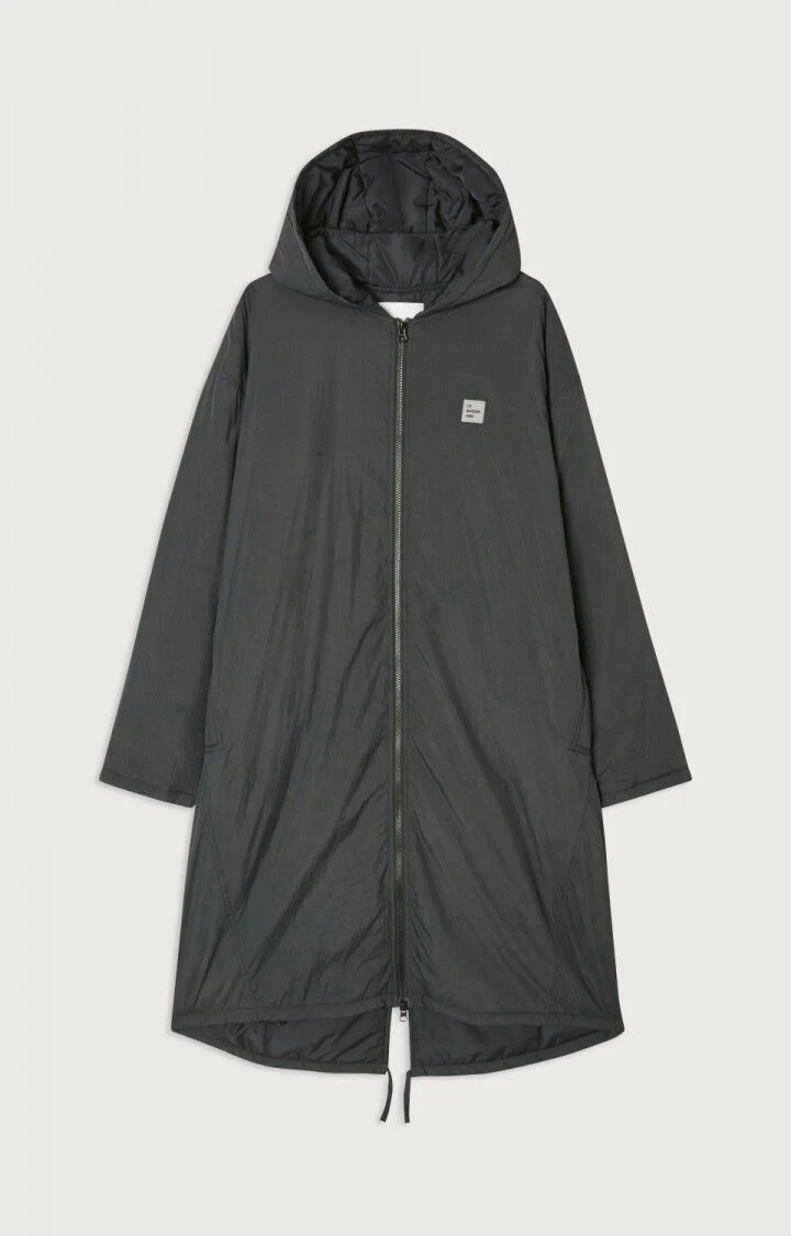 American Vintage PARKA HOMME ZOTCITY CARBONE – Image 2