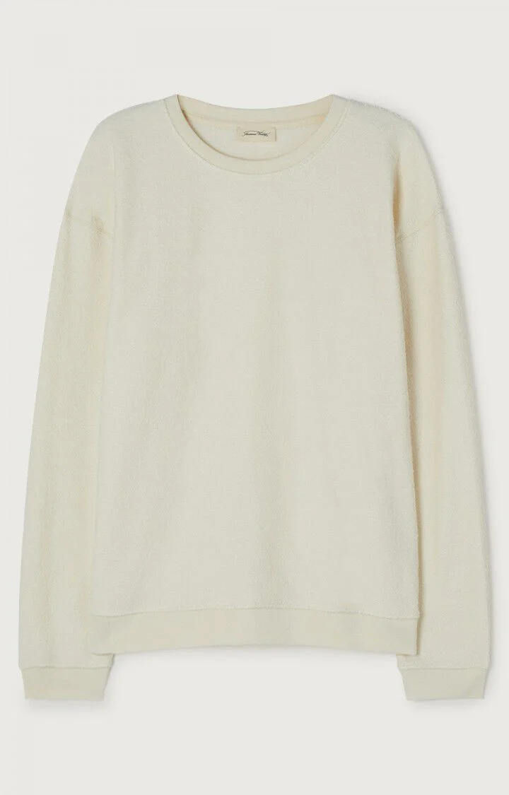 American Vintage SWEAT HOMME BOBYPARK ECRU – Image 2