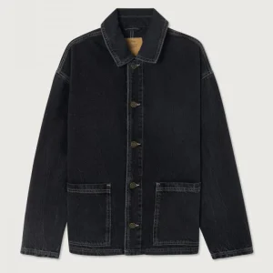 American Vintage VESTE HOMME YOPDAY BLACK VINTAGE